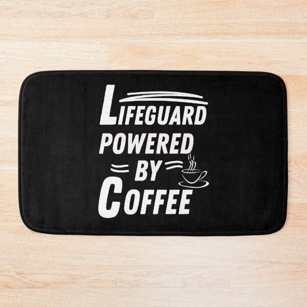 Item preview, Lifeguard powered by coffee designed and sold by annoying-shirts.
