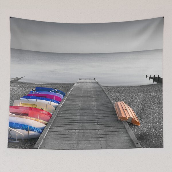 Item preview, Kayaks on Pier designed and sold by assaf.