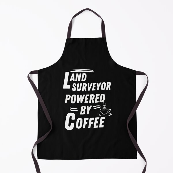 Item preview, Land surveyor powered by coffee designed and sold by annoying-shirts.