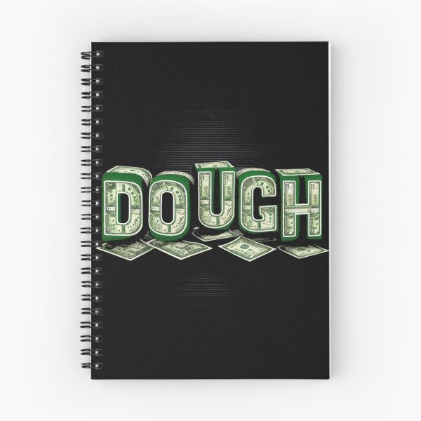 Artikelvorschau, Cash Slang DOUGH Shirt - T-Shirt mit Grafik und Geldthema entworfen und verkauft von HOMEDESIGNPRINT.