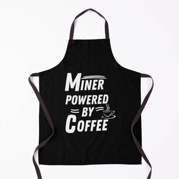 Item preview, Miner powered by coffee designed and sold by annoying-shirts.