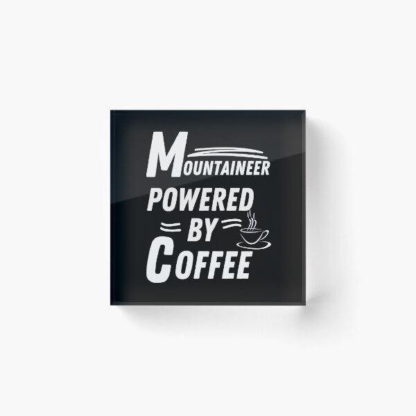 Artikelvorschau, Bergsteiger mit Kaffeeantrieb entworfen und verkauft von annoying-shirts.