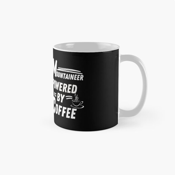 Artikelvorschau, Bergsteiger mit Kaffeeantrieb entworfen und verkauft von annoying-shirts.