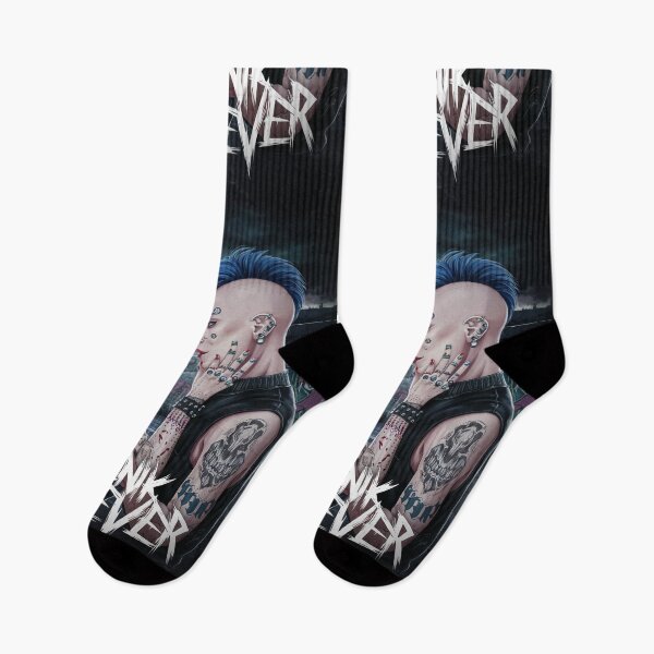Item preview, PUNK FOREVER,PUNK,PUNK MUSIC, ROCK'N'ROLL, ALTERNATIVE, ANARCHY,CYBER GOTH designed and sold by GingerWolfArt.
