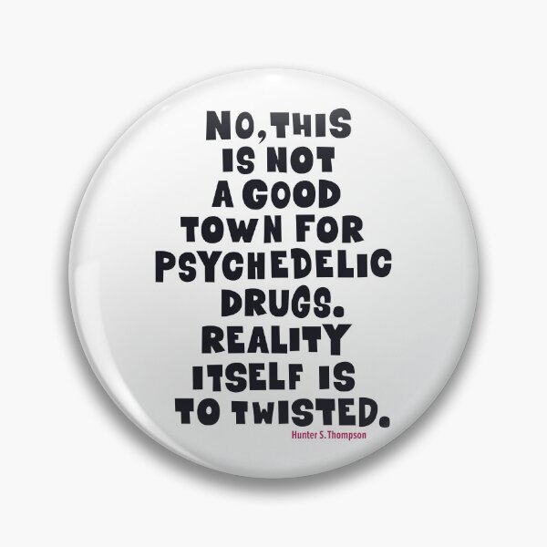 Artikelvorschau, Fear and Loathing Raoul Duke Tee: Psychedelic Wisdom entworfen und verkauft von Boogosh.