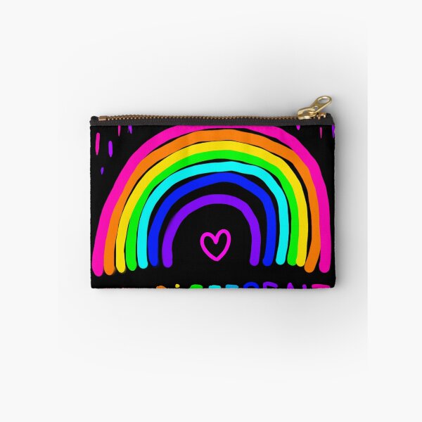Item preview, Rainbow - Be different, sticker, bumper sticker, positive hand drawn colourful illustration designed and sold by NatalkaP.