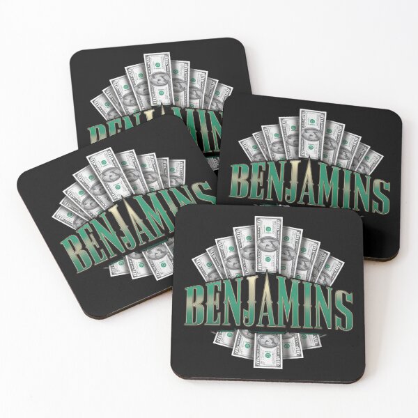 Item preview, Benjamins Cash Slang Shirt - Money, Wealth, Dollar Bills Graphic Tee designed and sold by HOMEDESIGNPRINT.