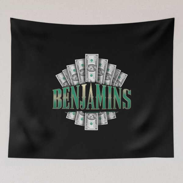 Item preview, Benjamins Cash Slang Shirt - Money, Wealth, Dollar Bills Graphic Tee designed and sold by HOMEDESIGNPRINT.