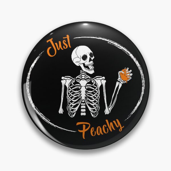 Item preview, Just Peachy Skeleton designed and sold by K8sDesigns.