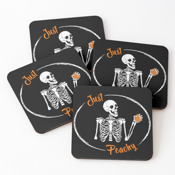 Item preview, Just Peachy Skeleton designed and sold by K8sDesigns.