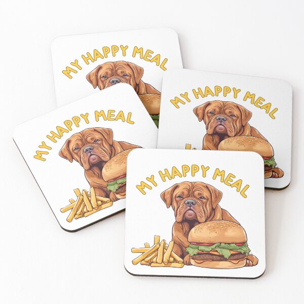 Item preview, Dogue de Borderaux and fast food  designed and sold by GoodyPaws.