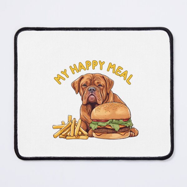 Item preview, Dogue de Borderaux and fast food  designed and sold by GoodyPaws.
