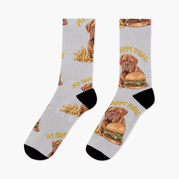 Item preview, Dogue de Borderaux and fast food  designed and sold by GoodyPaws.