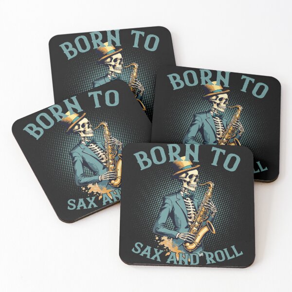 Item preview, Sax and Roll Funny Saxophone Jazz Music Design designed and sold by LuminOrb.