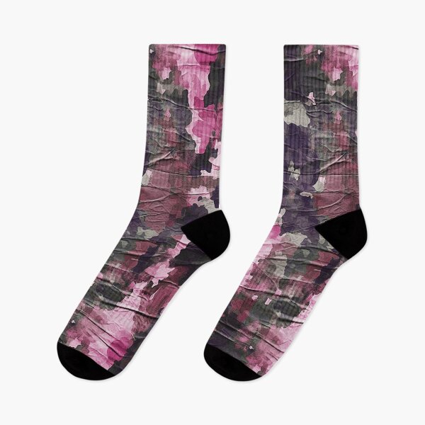 Item preview, Old School Pink Military Camo Worn Used Organic Realistic designed and sold by Geek Updated.