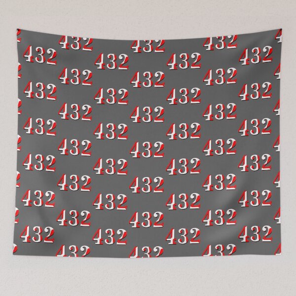 Item preview,  number four hundred and thirty-two digit 432 order sequence team member age designed and sold by 4rpixs.