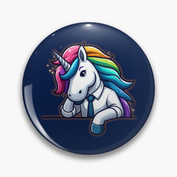 Item preview, Tired Unicorn designed and sold by StoneBluePlanet.
