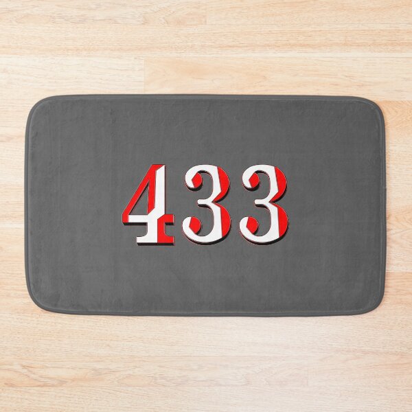 Item preview, number four hundred and thirty-three digit 433 order sequence team member age designed and sold by 4rpixs.