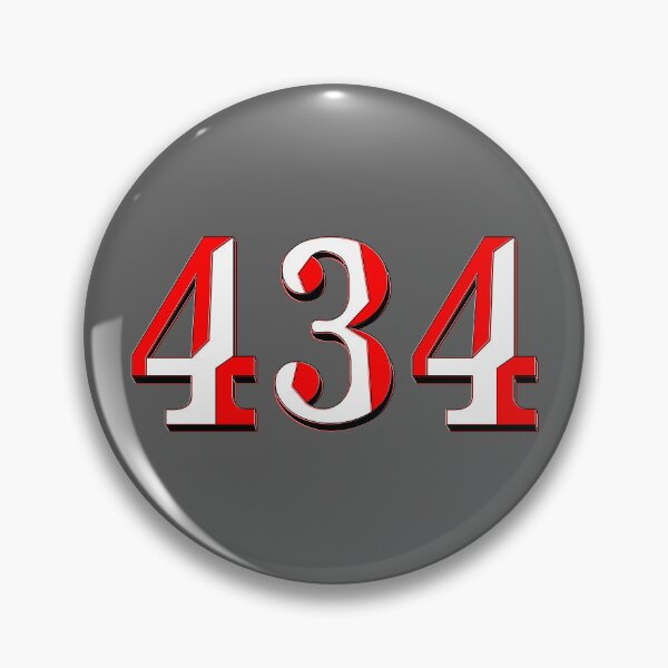 Item preview, number four hundred and thirty-four digit 434 order sequence team member age designed and sold by 4rpixs.
