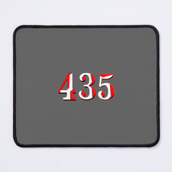 Item preview, number four hundred and thirty-five digit 435 order sequence team member age designed and sold by 4rpixs.