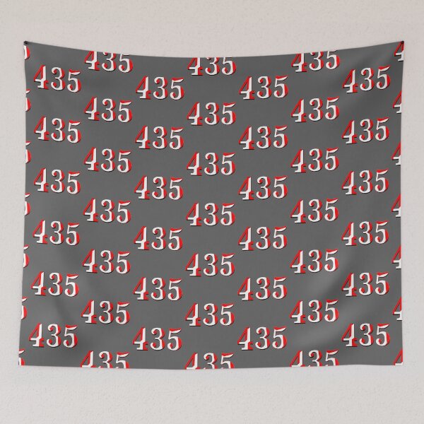 Item preview, number four hundred and thirty-five digit 435 order sequence team member age designed and sold by 4rpixs.