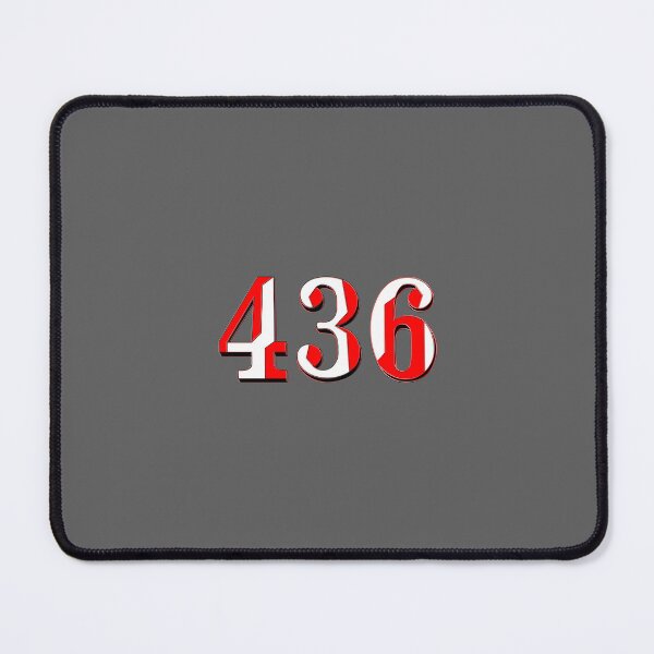 Item preview, number four hundred and thirty-six digit 436 order sequence team member age designed and sold by 4rpixs.