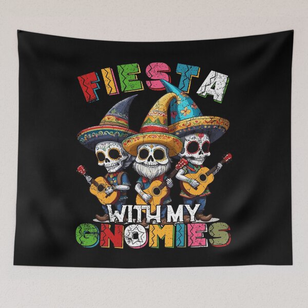 Item preview, Gnome Dwarves Funny Fiesta Mexican designed and sold by LuminOrb.