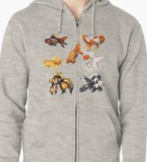 Goldfish! Zipped Hoodie