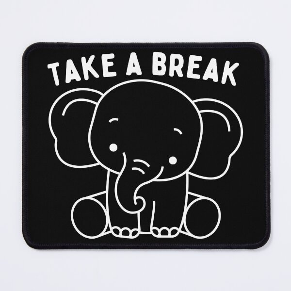 Item preview, Funny elephant, take a break. designed and sold by CHANCHANAI.