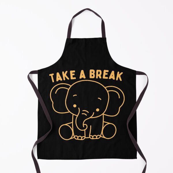 Item preview, Funny elephant, take a break. designed and sold by CHANCHANAI.