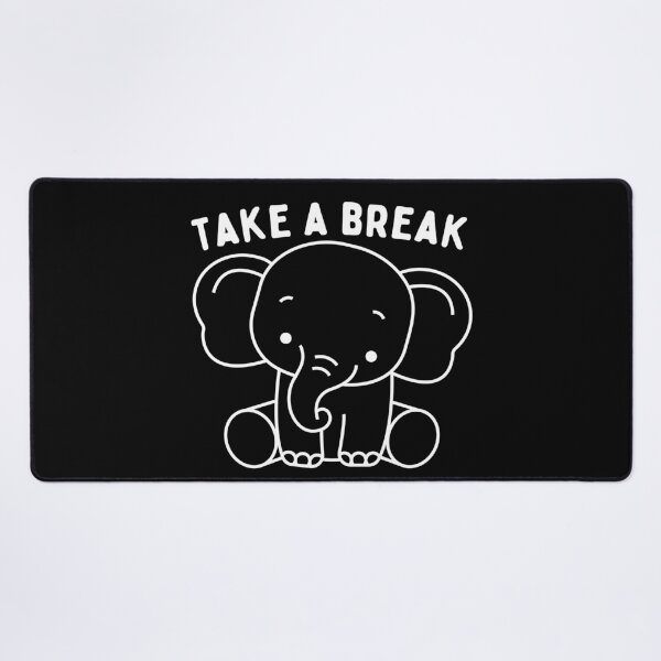 Item preview, Funny elephant, take a break. designed and sold by CHANCHANAI.