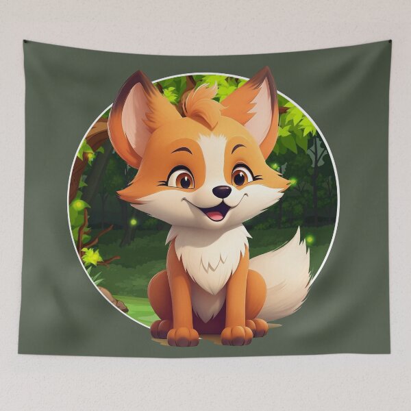 Item preview, little fox designed and sold by Quijote-.