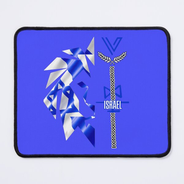 Item preview, Half head of a Viking lion - Israel flag designed and sold by OMdesign10.