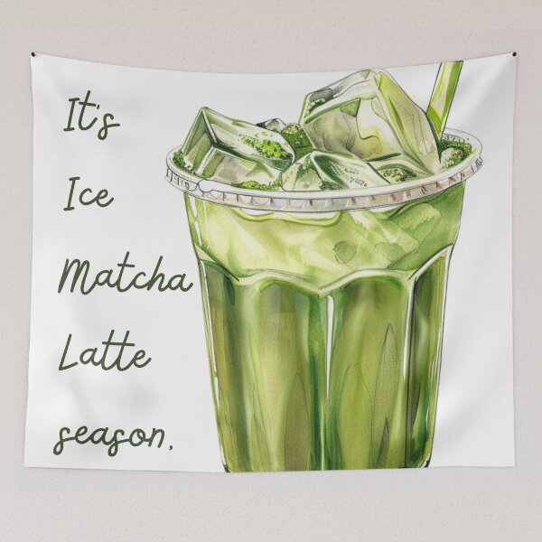 Item preview, It's Ice Matcha Latte season, finally designed and sold by Croclair.