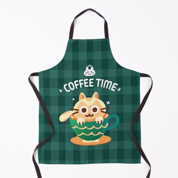 Item preview, cute cat coffee cat drink coffee designed and sold by Blau Rigel.