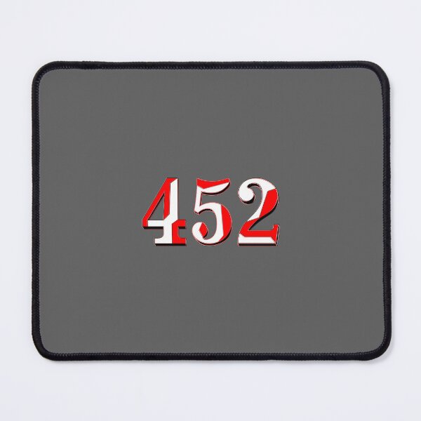 Item preview, number four hundred and fifty-two digit 452 order sequence team member age designed and sold by 4rpixs.