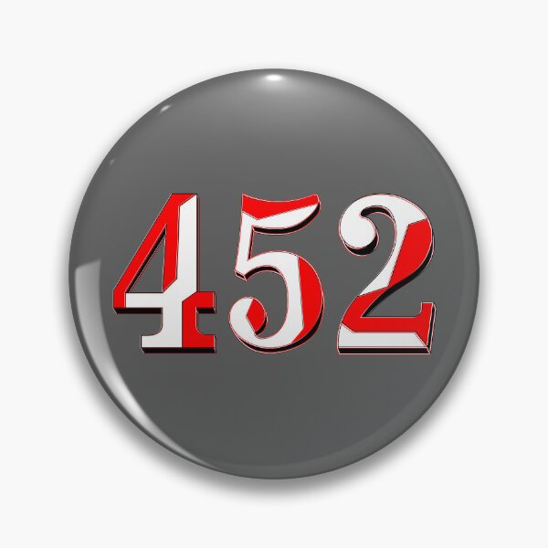 Item preview, number four hundred and fifty-two digit 452 order sequence team member age designed and sold by 4rpixs.