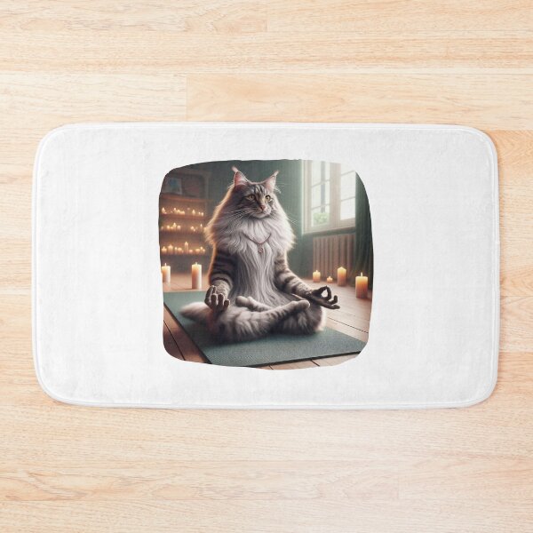 Item preview, Cat in yoga position designed and sold by Toms Tee.