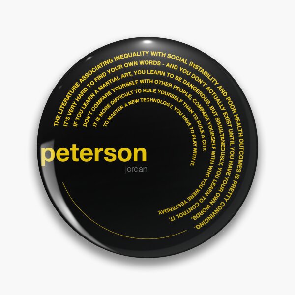 Item preview, Jordan Peterson famous quotes poster [gold] designed and sold by CMYKStudio.