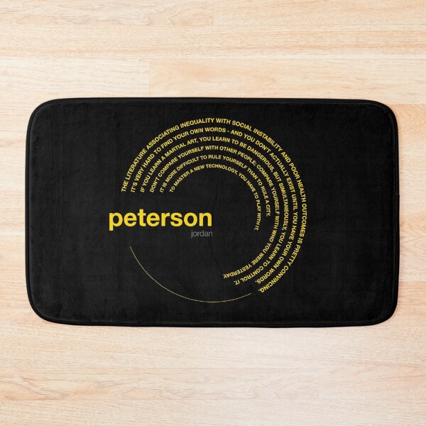 Item preview, Jordan Peterson famous quotes poster [gold] designed and sold by CMYKStudio.
