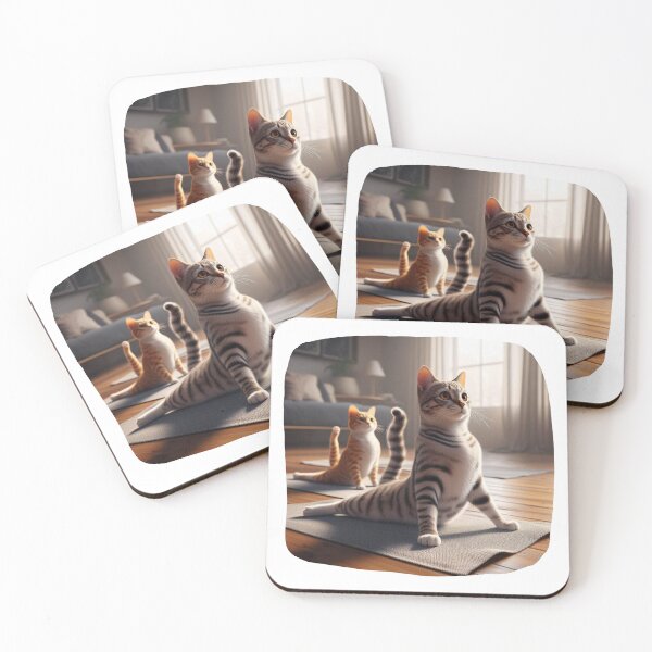 Item preview, Cat yoga class designed and sold by Toms Tee.