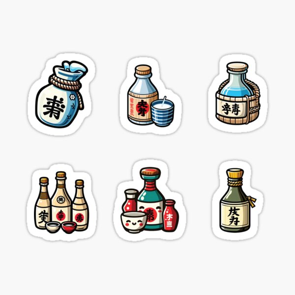 Artikel-Vorschau von Japanischer Sake, designt und verkauft von VortexCreative.