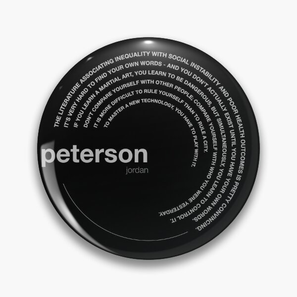 Item preview, Jordan Peterson famous quotes poster [silver] designed and sold by CMYKStudio.