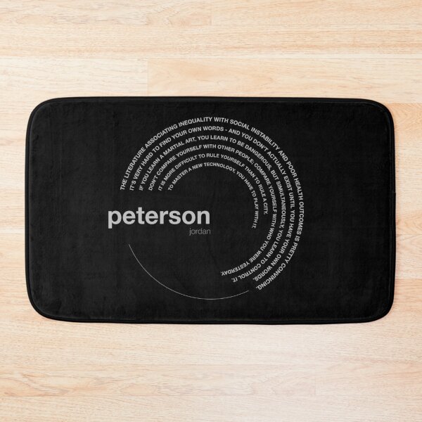 Item preview, Jordan Peterson famous quotes poster [silver] designed and sold by CMYKStudio.