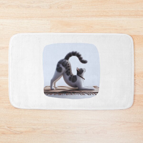 Item preview, Cat yoga pose designed and sold by Toms Tee.