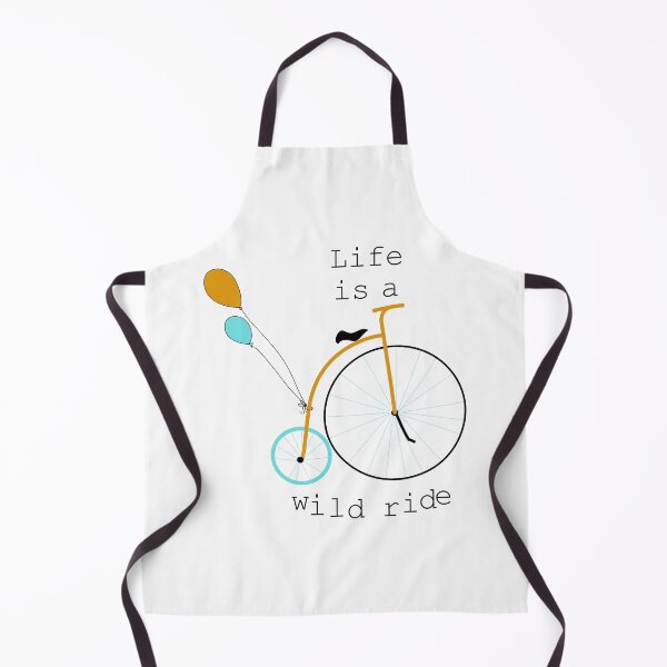 Item preview, Bicycle With Balloon And Life Is A Wild Ride Words designed and sold by Luxuriously.