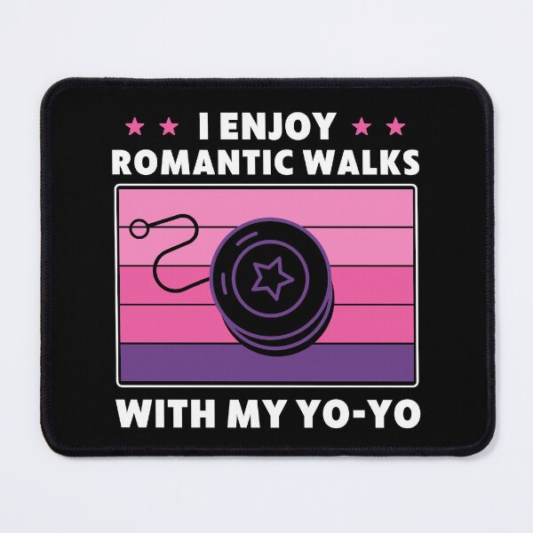 Item preview, Romantic Walk with my Yo-Yo Funny Yoyoing designed and sold by BlueBerry-Pengu.
