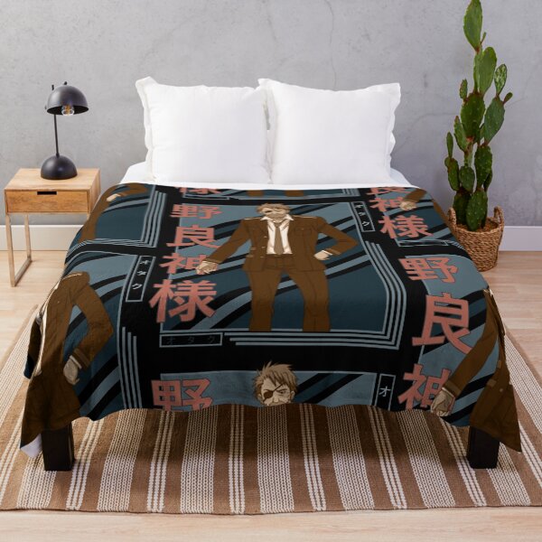 Item preview, Kuraha Noragami Retro Blue Black Design designed and sold by Wafusaurus.