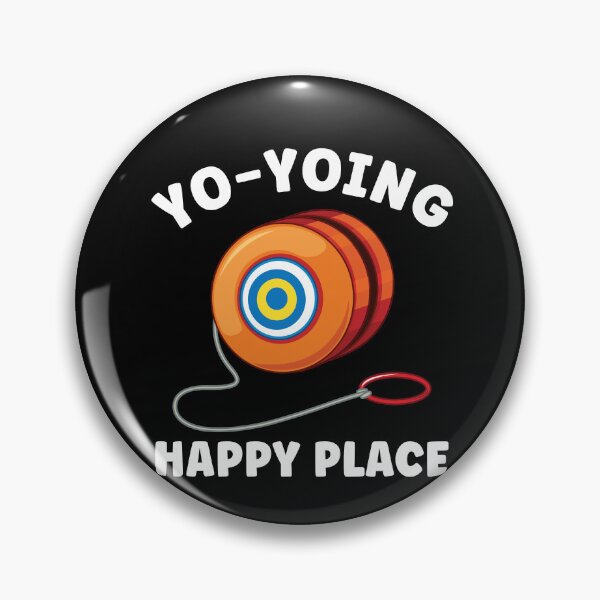 Item preview, Yo-Yoing is my Happy Place Yoyo Funny designed and sold by BlueBerry-Pengu.