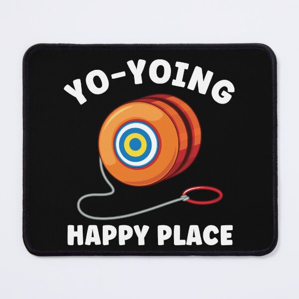 Item preview, Yo-Yoing is my Happy Place Yoyo Funny designed and sold by BlueBerry-Pengu.